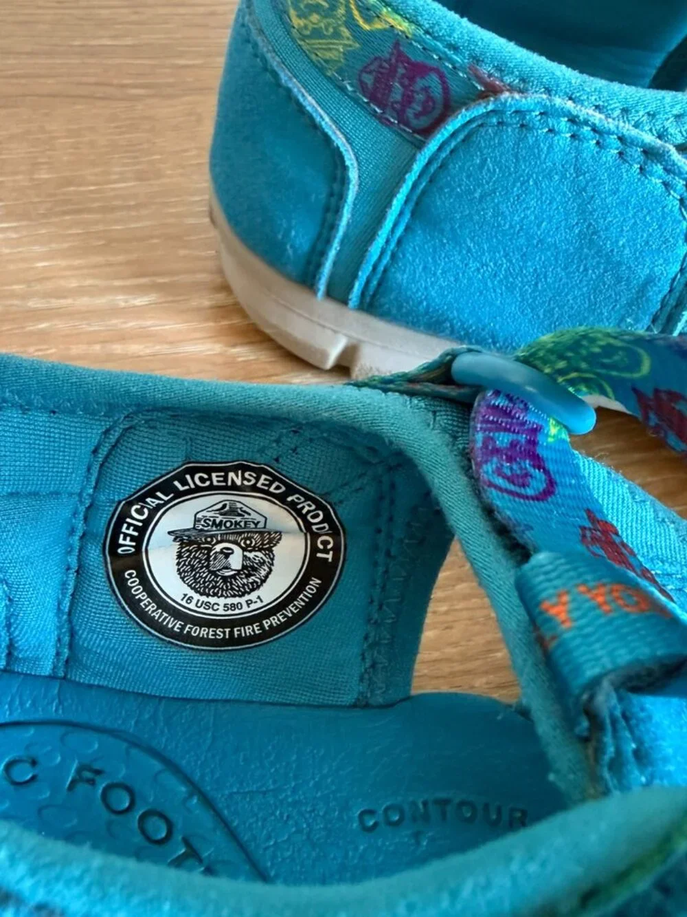 Big Boy Keen Seacamp II in Smokey Bear Fjord Blue Sandal Water Shoes 5